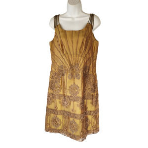 Samy Gicherman Couture Embroidered Lace Dress XL